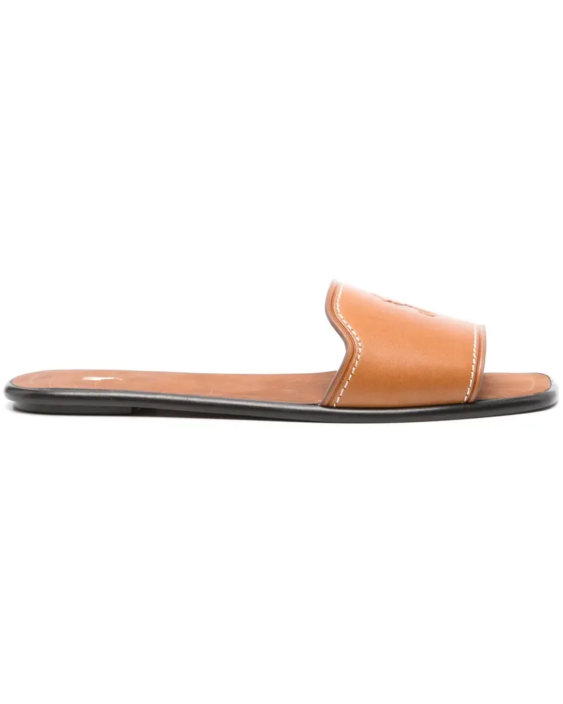 Ralph Lauren Sandalen mit Logo-Prägung - Braun Braun