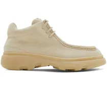 Creeper Schuhe aus Wildleder - Nude