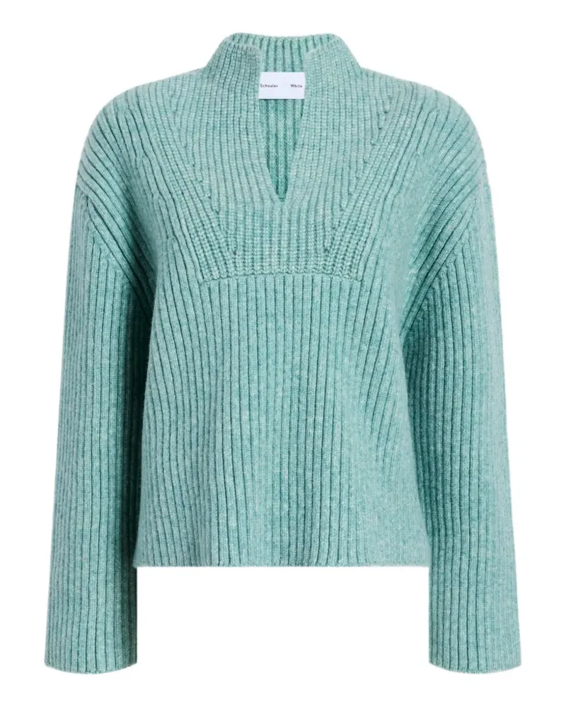 Proenza Schouler Meron Pullover - Grün Grün