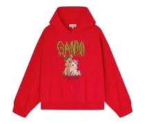 Isoli Cropped-Hoodie - Rot