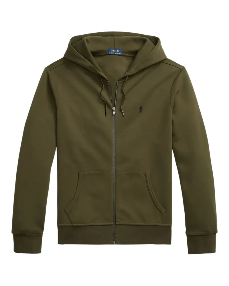 Ralph Lauren Kapuzenjacke mit Logo-Stickerei - Grün Grün
