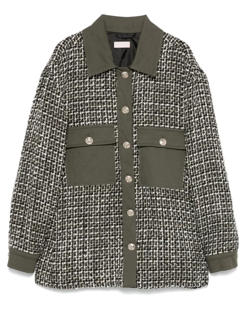 Liu Jo Jacke aus Bouclé - Grün Grün