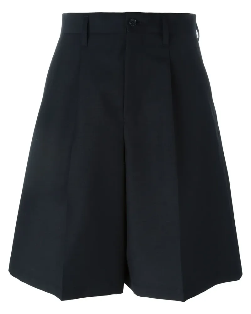 Junya Watanabe pleated shorts - Schwarz Schwarz