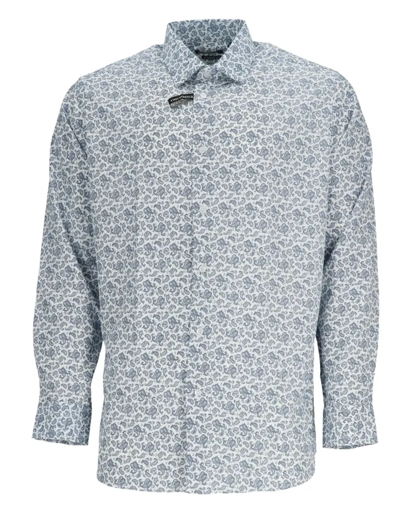 Scotch&Soda Hemd mit Paisleymuster - Weiß Weiß