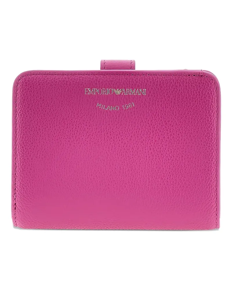 Emporio Armani leather wallet - Rosa Rosa