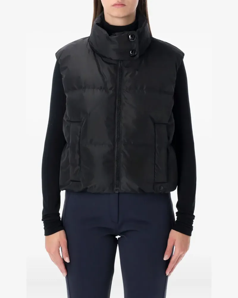 GOLDBERGH zip-up padded ski gilet - Schwarz Schwarz