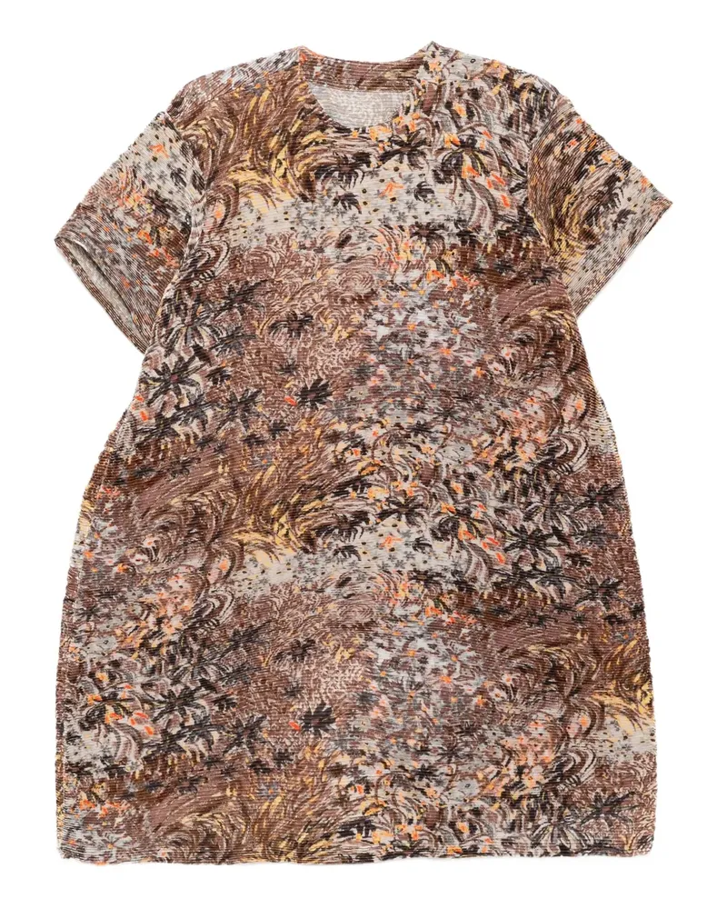 JNBY Kleid mit grafischem Print - Braun Braun