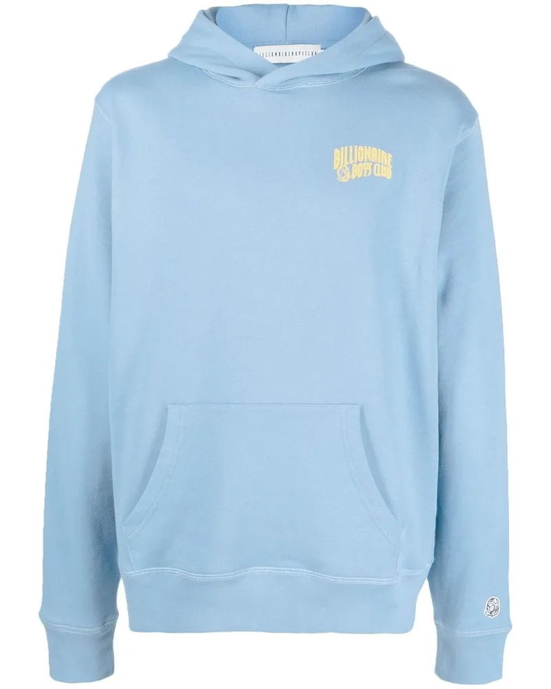 Billionaire Boys Club Hoodie mit Logo-Print Blau