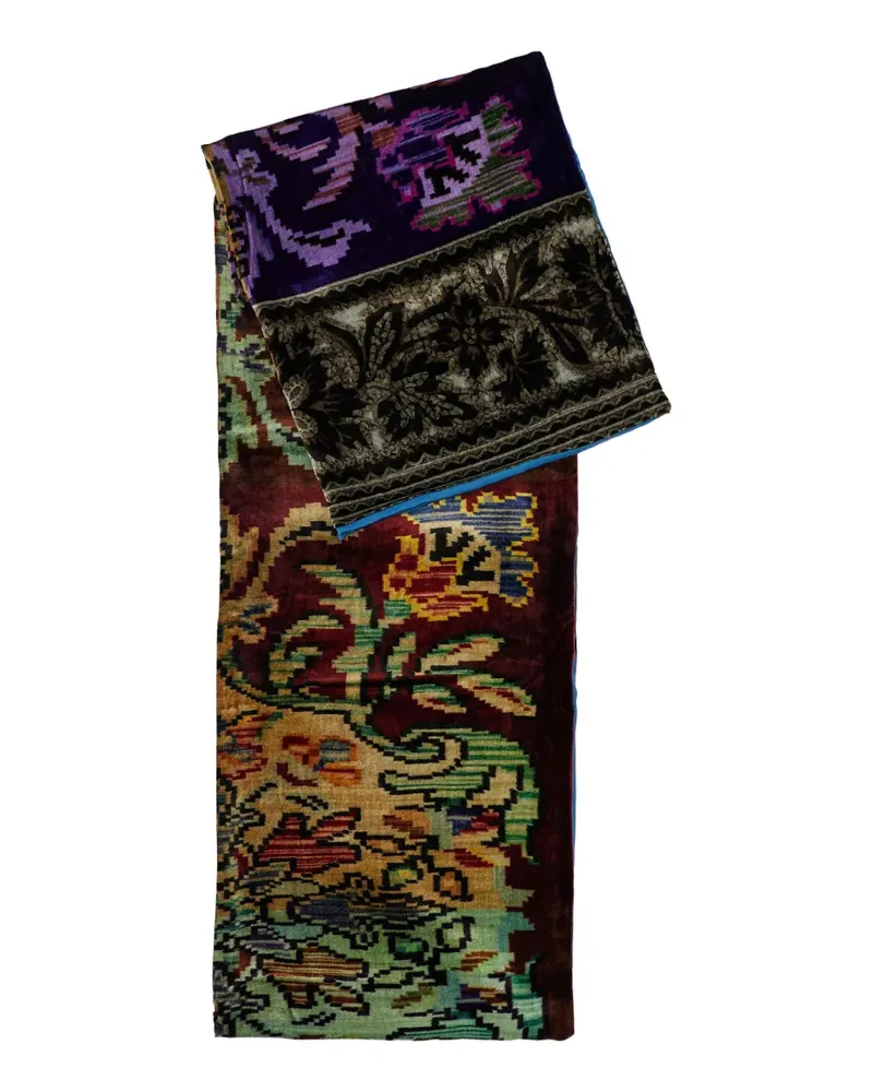 Pierre-Louis Mascia x  Schal mit Print - Violett Violett