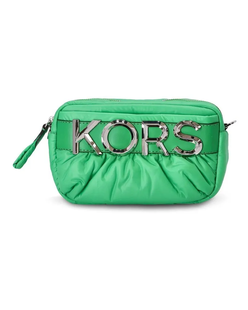 Michael Kors Umhängetasche mit Logo-Schild - Grün Grün