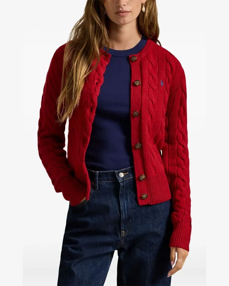 Ralph Lauren cable-knit cardigan - Rot Rot