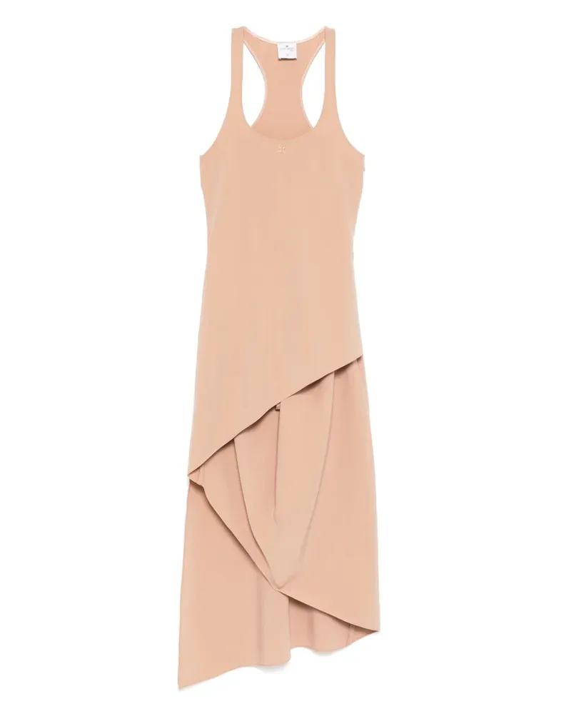 Courrèges Infinity Midikleid - Nude Nude