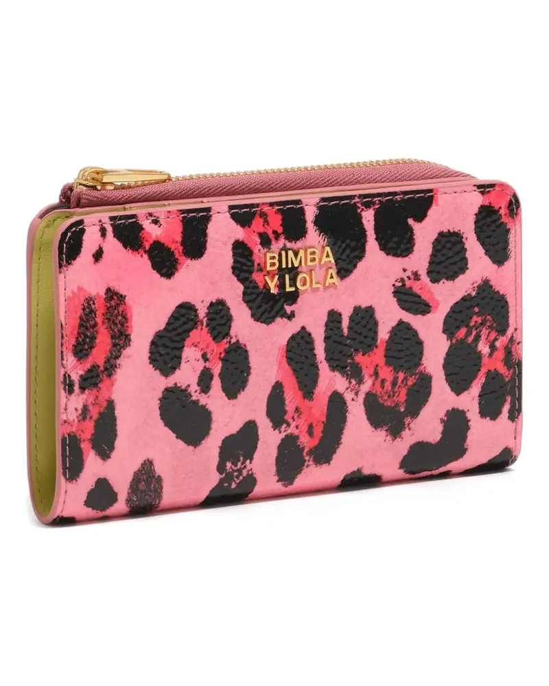 BIMBA Y LOLA Portemonnaie mit Reißverschluss - Rosa Rosa