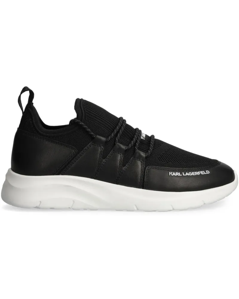 Karl Lagerfeld Sneakers mit Logo-Print - Schwarz Schwarz