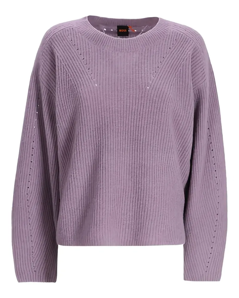 HUGO BOSS Fenne Pullover - Violett Violett