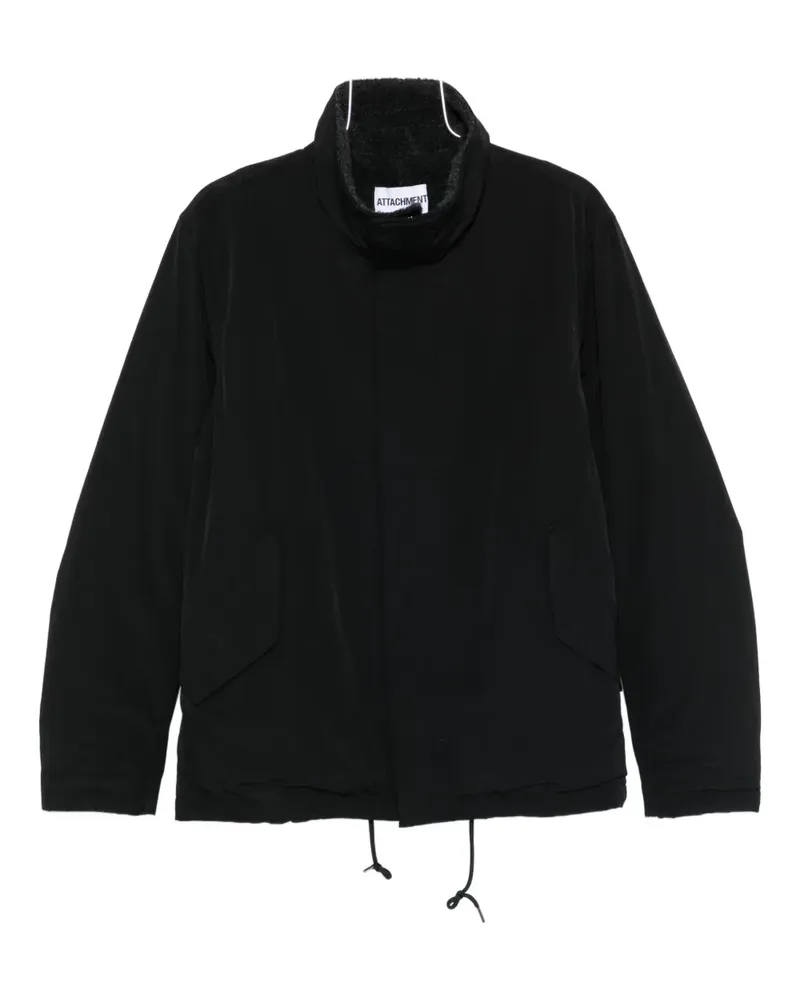ATTACHMENT high-neck lightweight jacket - Schwarz Schwarz
