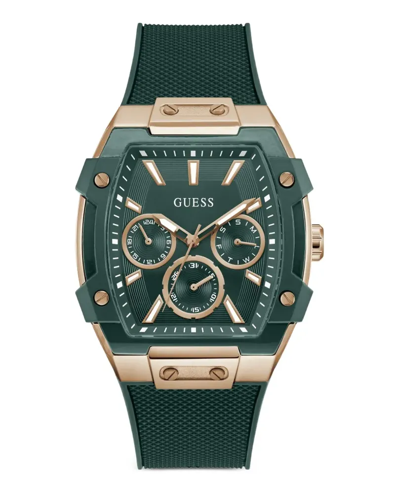 Guess Stilicone Armbanduhr 43,5mm - Grün Grün