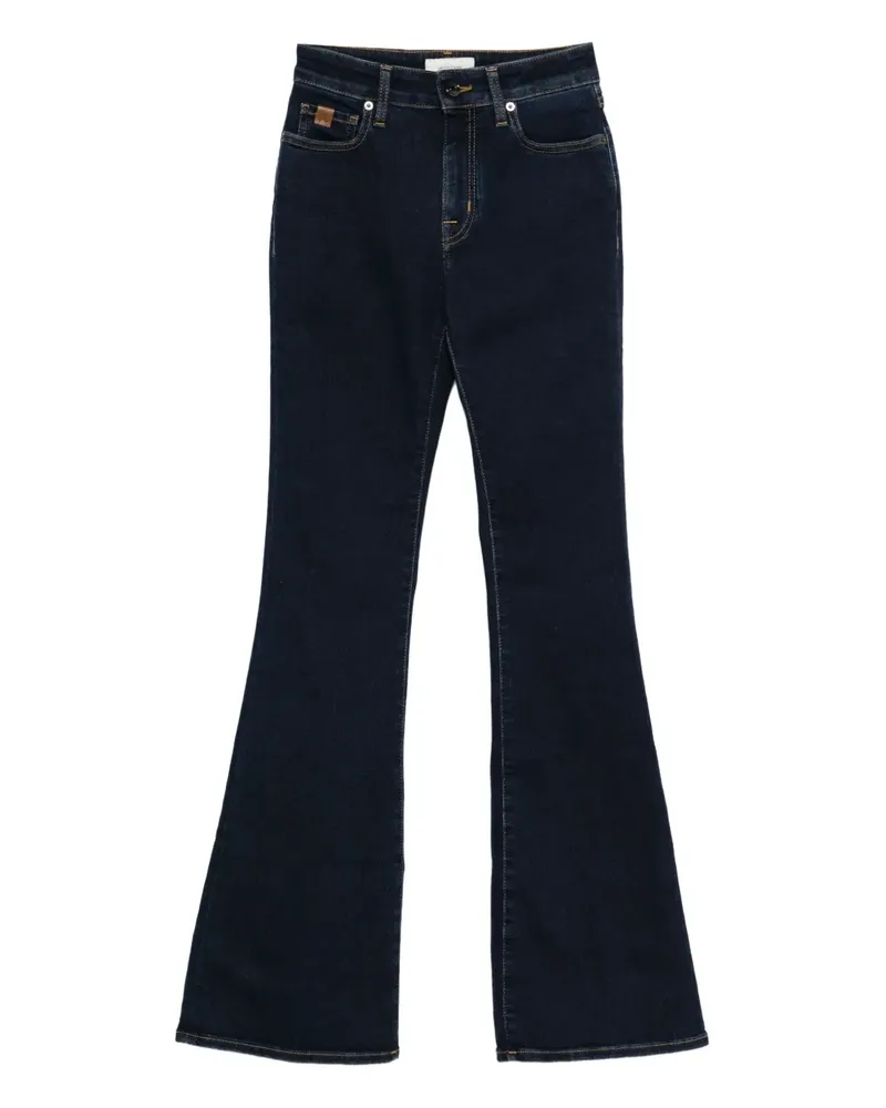 Jacob Cohën Jeans mit Logo-Patch - Blau Blau