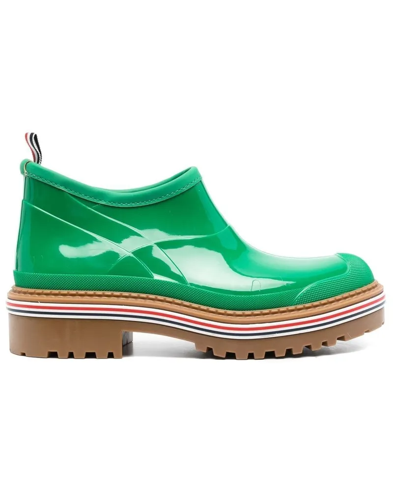 Thom Browne Stiefel mit runder Kappe - Grün Grün