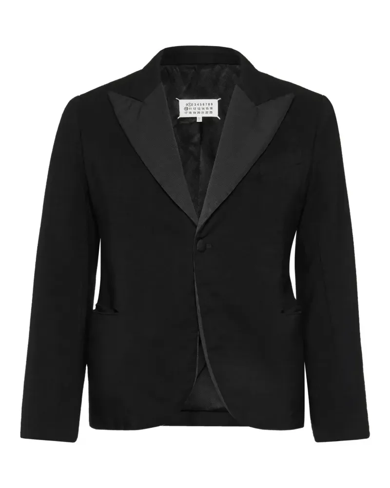 Maison Margiela wool blazer - Schwarz Schwarz