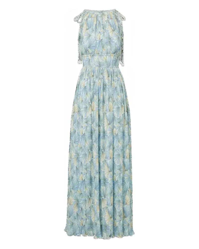 Veronica Beard Kleid mit Muster - Blau Blau