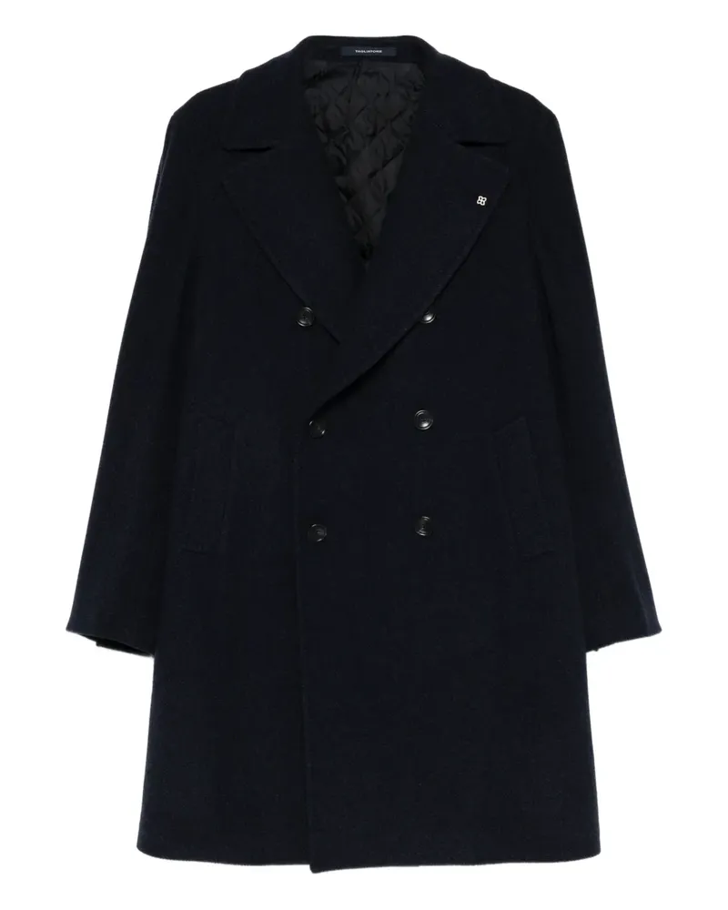 Tagliatore Doppelreihiger Mantel - Blau Blau