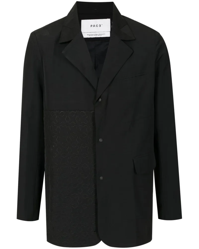 Pace Einreihiger Blazer - Schwarz Schwarz