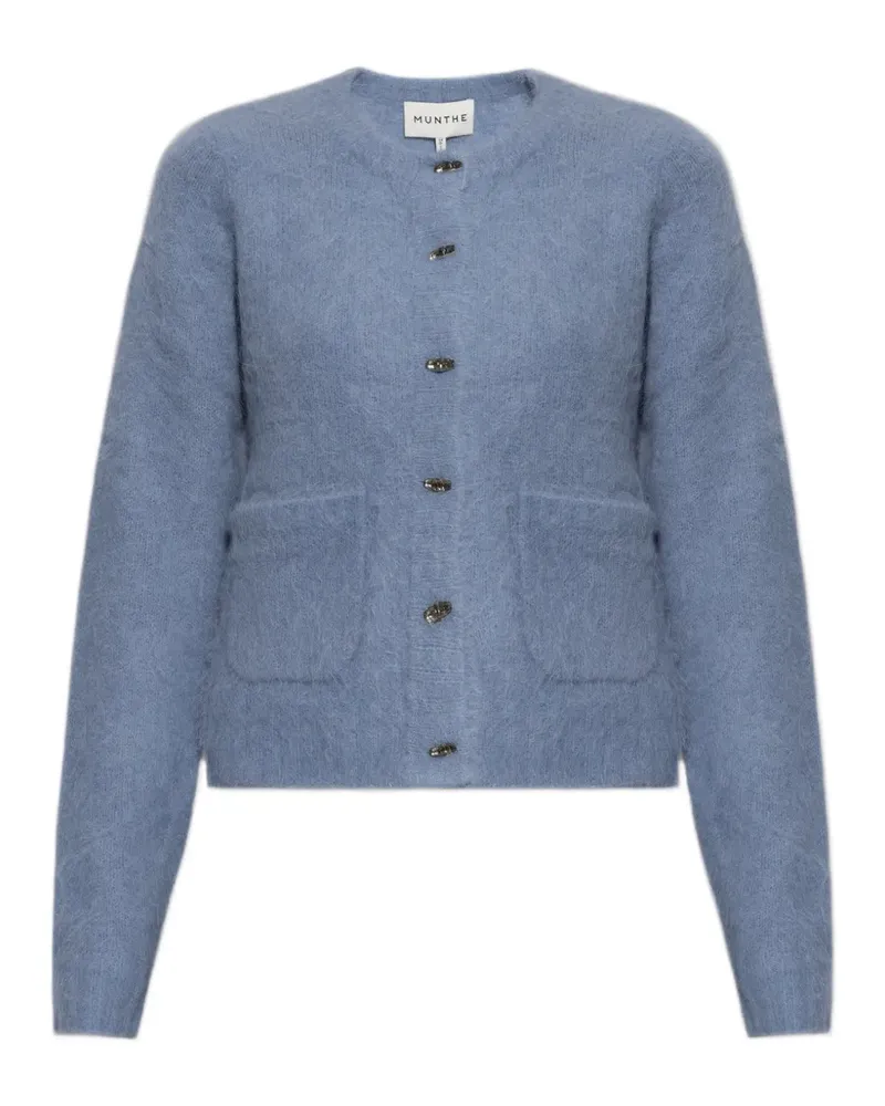 MUNTHE Vovilla cardigan - Blau Blau