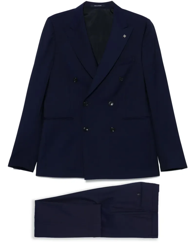 Tagliatore Anzug aus Wolle - Blau Blau
