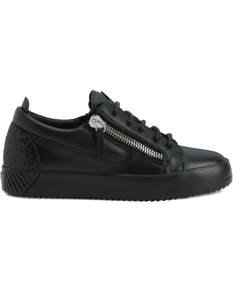 Giuseppe Zanotti Gail Sneakers mit Reißverschlussdetail - Schwarz Schwarz