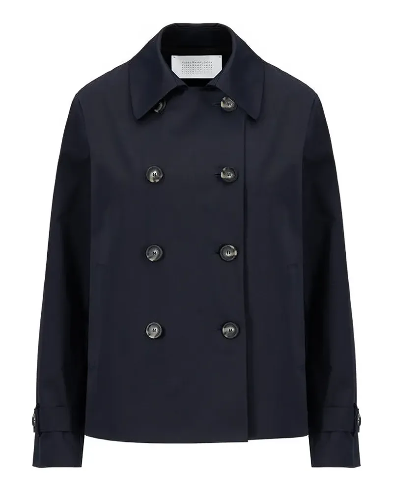 Harris Wharf London double-breasted buttoned jacket - Blau Blau