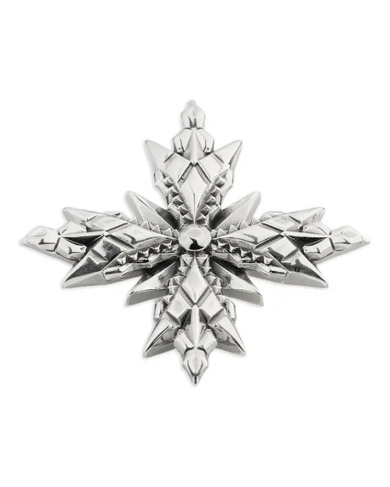 Emanuele Bicocchi Stella Ventis Brosche mit Sternmotiv - Silber Silber