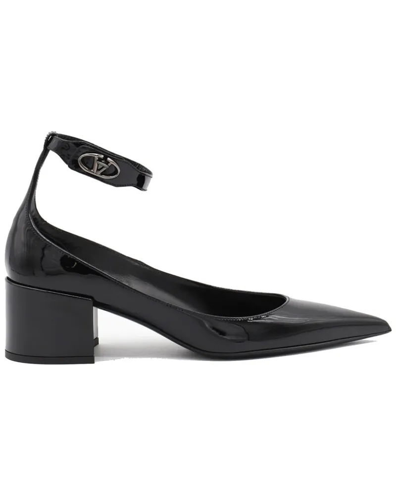 Valentino Garavani VLogo Lockette Pumps 60mm - Schwarz Schwarz