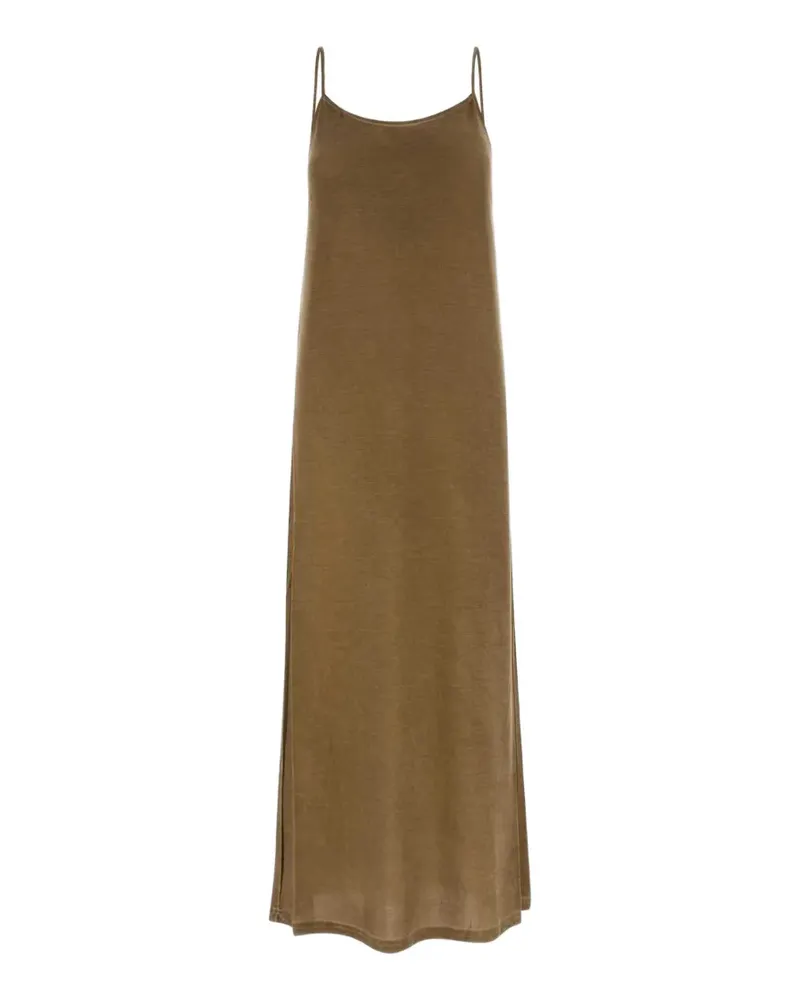 Uma Wang Daya spaghetti-strap maxi dress - Braun Braun