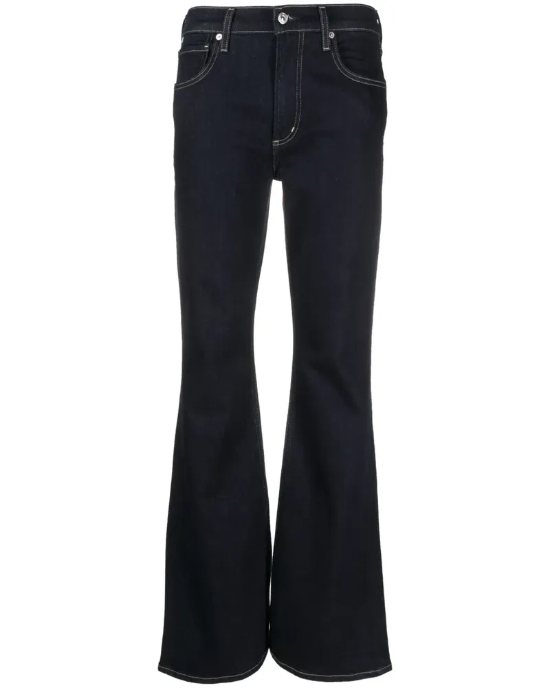 Citizens of humanity Halbhohe Schlagjeans - Blau Blau