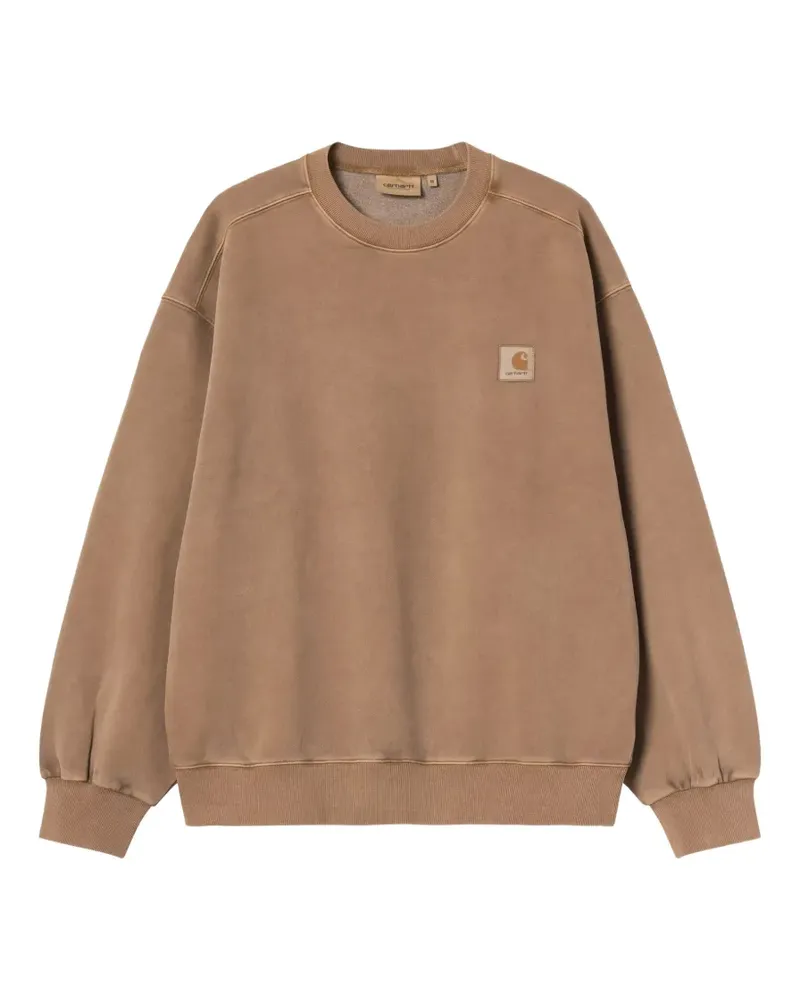 Carhartt WIP Vista Pullover mit Logo-Patch - Braun Braun