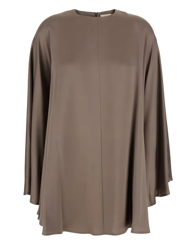 Semicouture Envers cape dress - Grau Grau