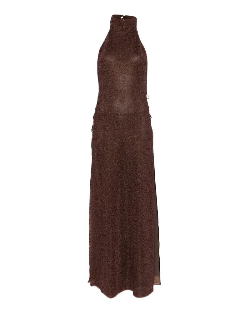 Oséree ring turtleneck maxi dress - Braun Braun