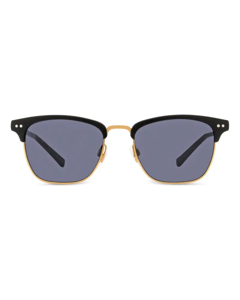 SHINOLA Sonnenbrille mit eckigem Gestell - Schwarz Schwarz