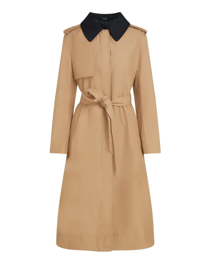 Karl Lagerfeld Trenchcoat mit Kontrastkragen - Nude Nude