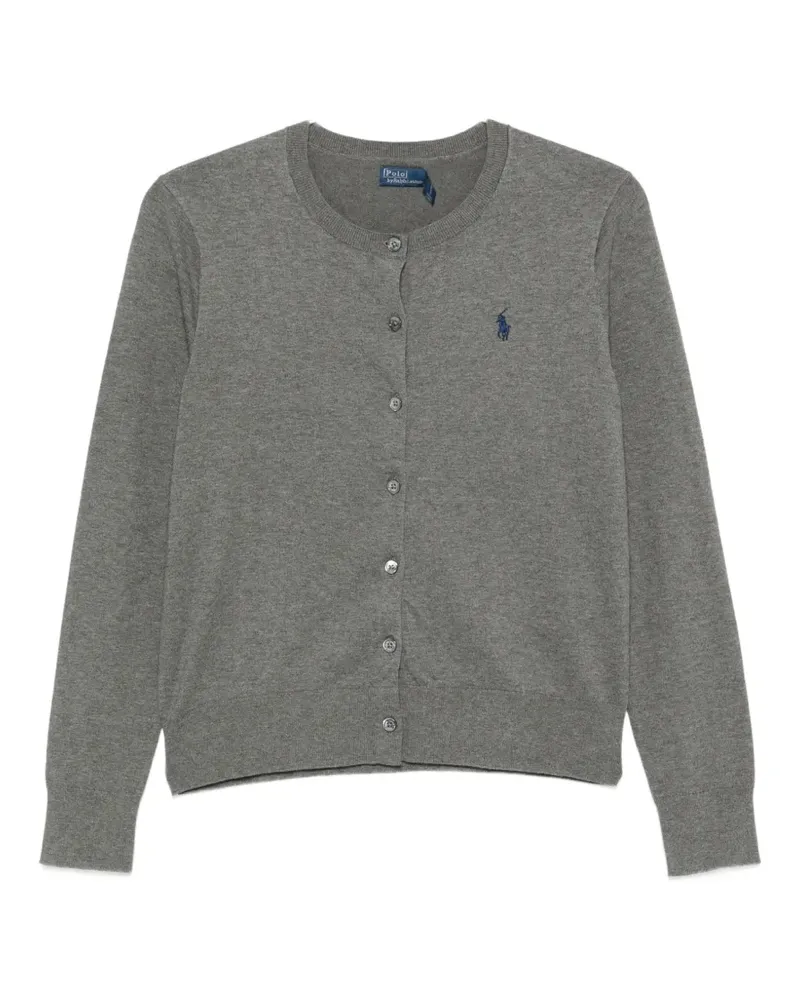 Ralph Lauren Cardigan mit Logo-Stickerei - Grau Grau