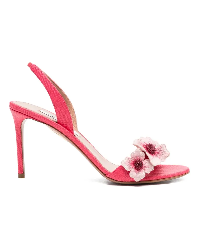 Aquazzura Passionflower slingback sandals - Rosa Rosa