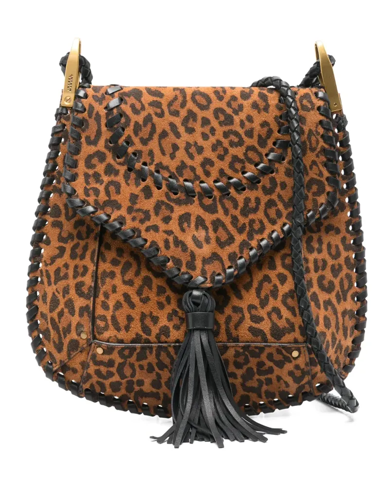 Isabel Marant Anahi Schultertasche - Braun Braun