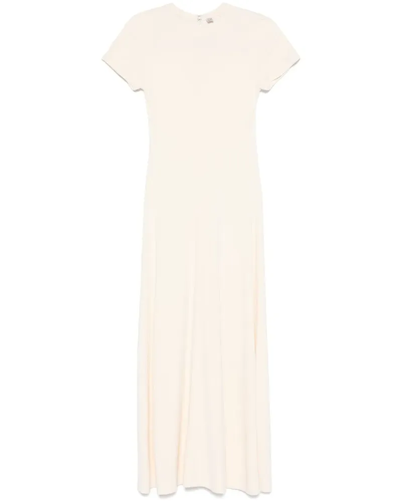 Totême Klassisches Jersey-Kleid - Nude Nude