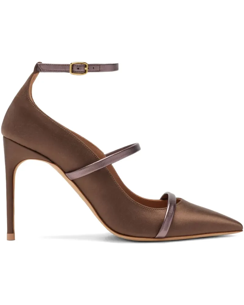 Malone Souliers Diaz Pumps mit Riemen - Braun Braun
