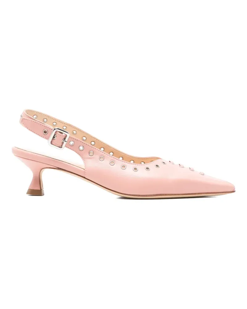 Anna F. embellished slingback pumps - Rosa Rosa