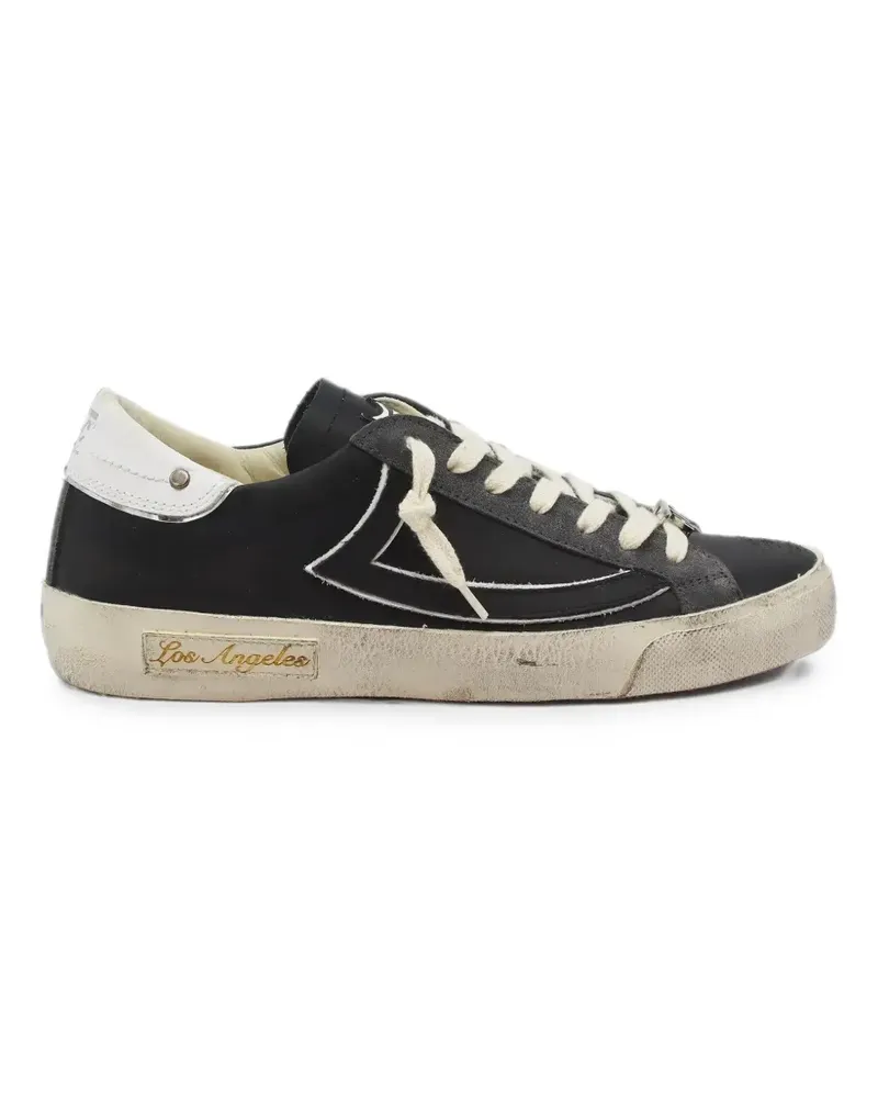 HTC Hollywood Trading Company Vipers Sneakers mit Nieten - Schwarz Schwarz