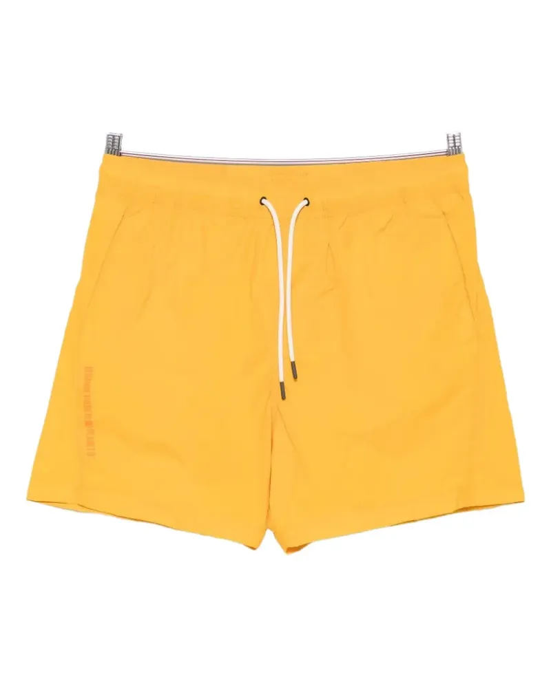ECOALF Biarritz drawstring-waist swim shorts - Gelb Gelb