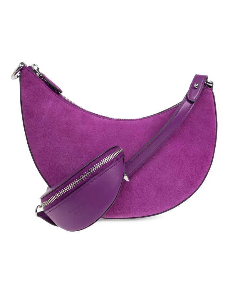 Kate Spade Duo Umhängetasche aus Wildleder - Violett Violett