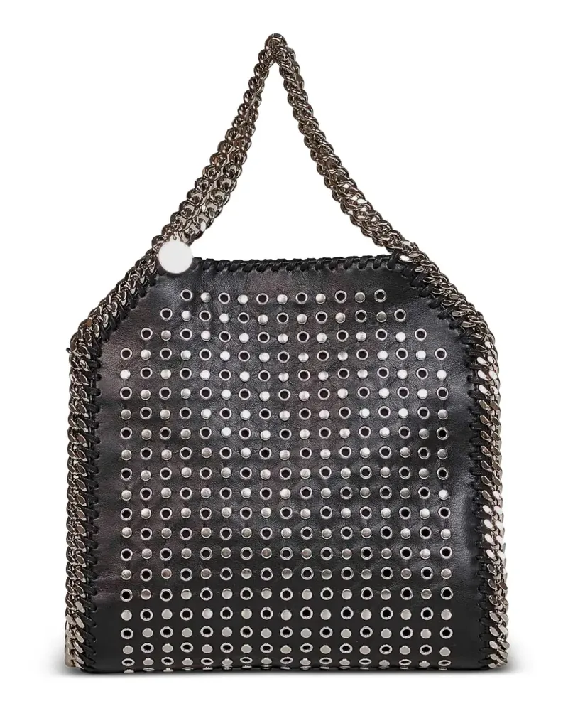 Stella McCartney Falabella Schultertasche mit Nieten - Schwarz Schwarz